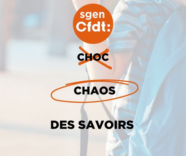 Lire la suite à propos de l’article Nouveaux programmes : le chaos des savoirs prend forme